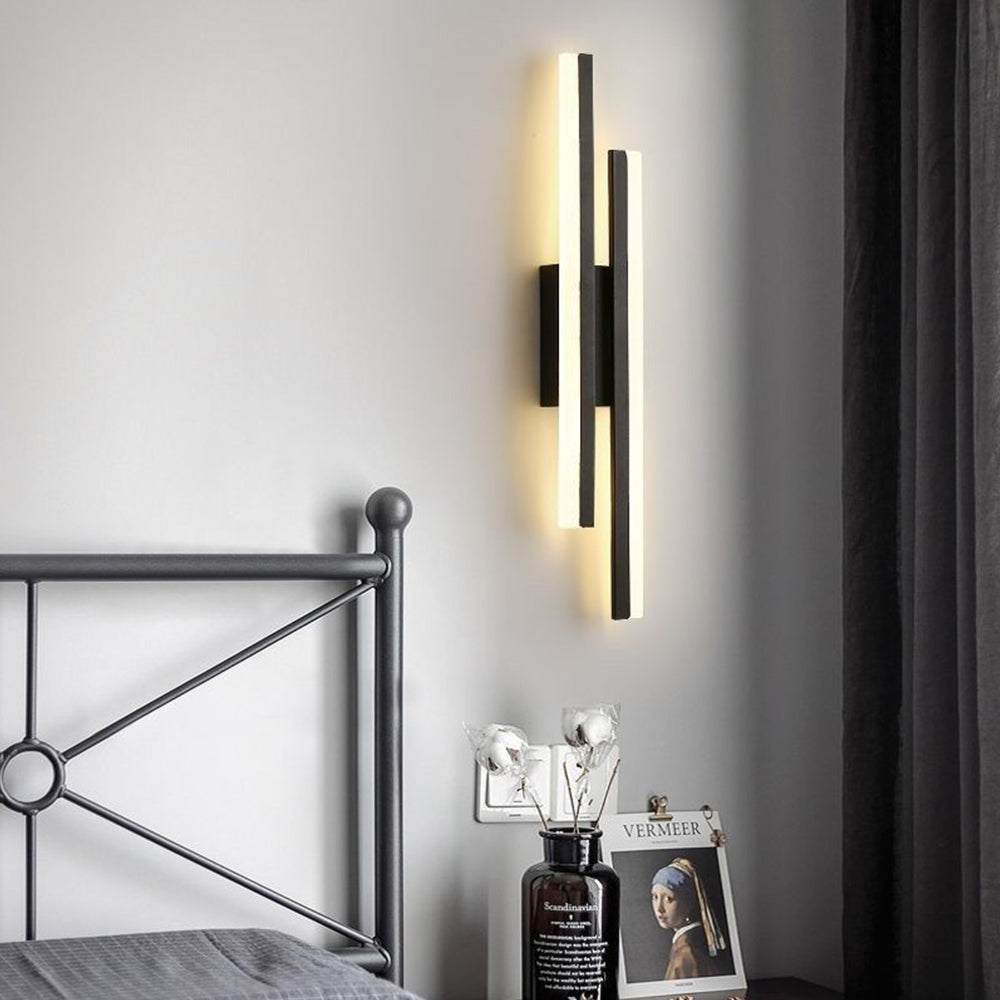 Modern LED Wall Light Slim Linear Indoor Lighting Fixture