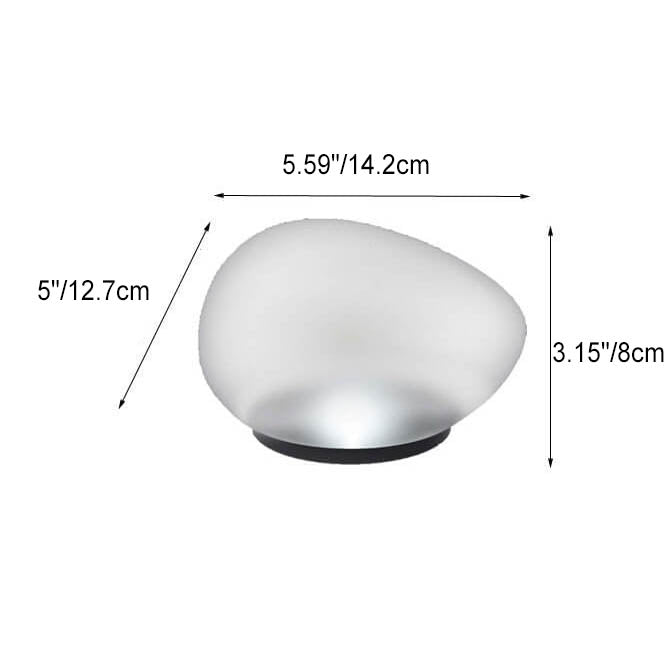 Solar Garden Pebble Light Outdoor Pathway & Patio Lighting