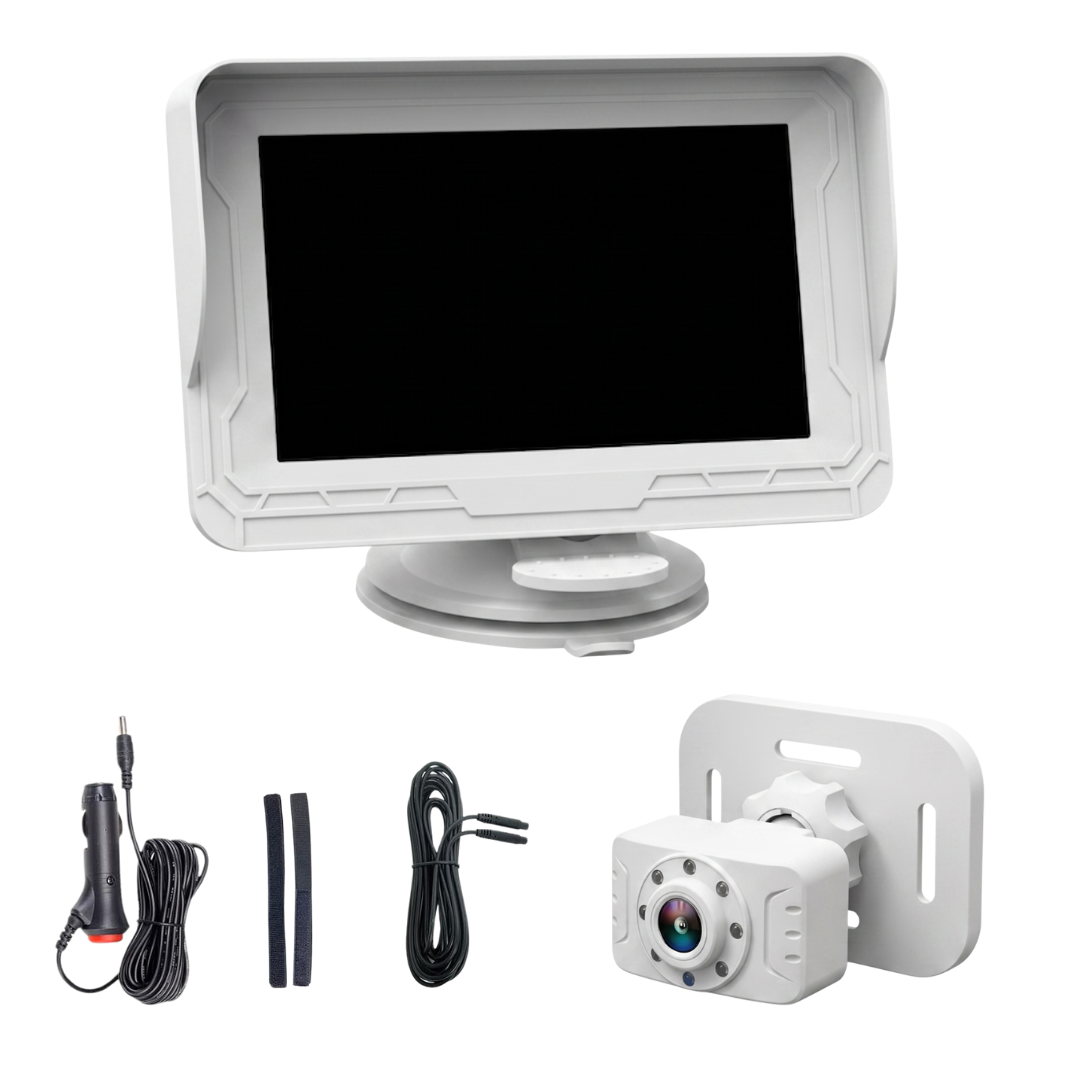 1080P Baby Car Camera System With 4.5 Inch LCD Dashboard Monitor