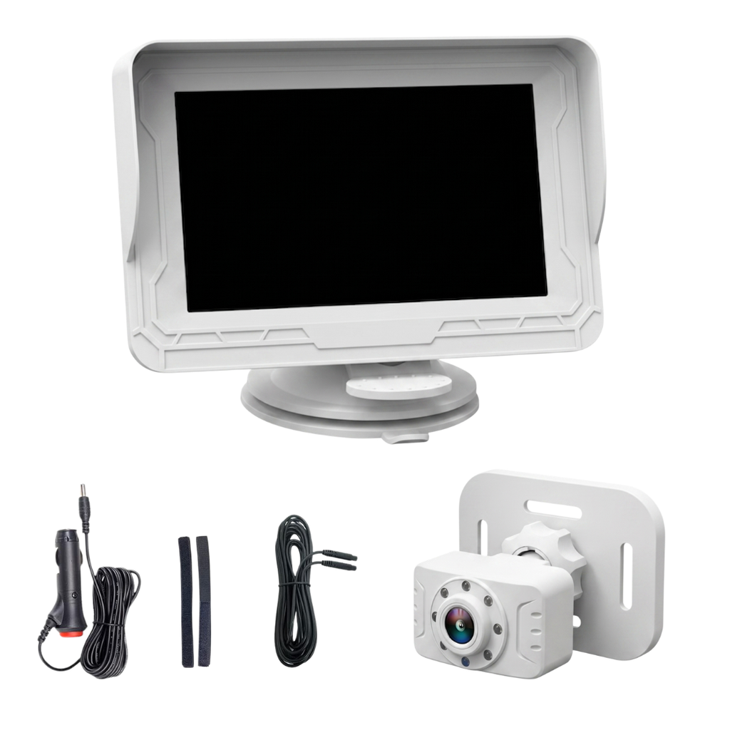 1080P Baby Car Camera System With 4.5 Inch LCD Dashboard Monitor