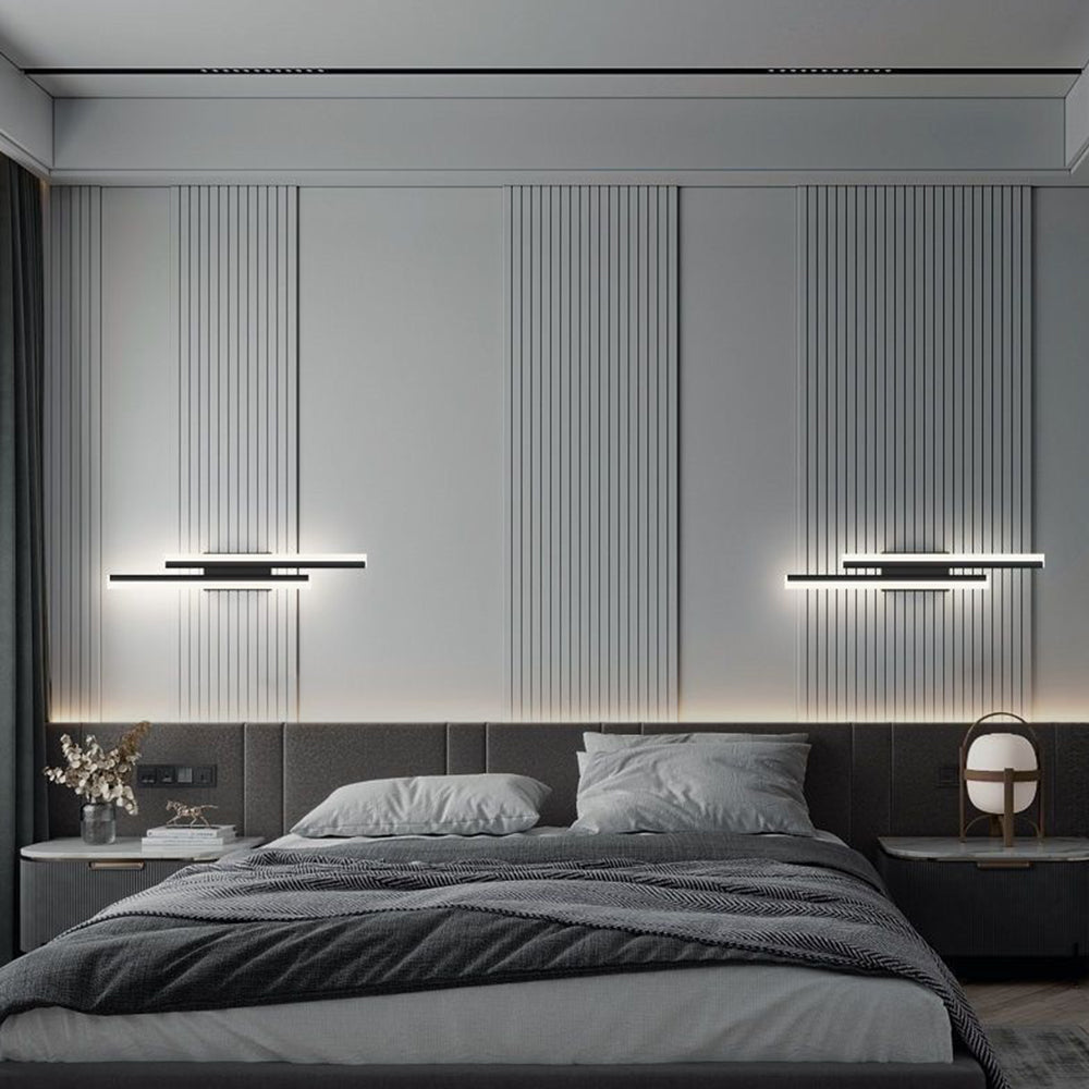 Modern LED Wall Light Slim Linear Indoor Lighting Fixture
