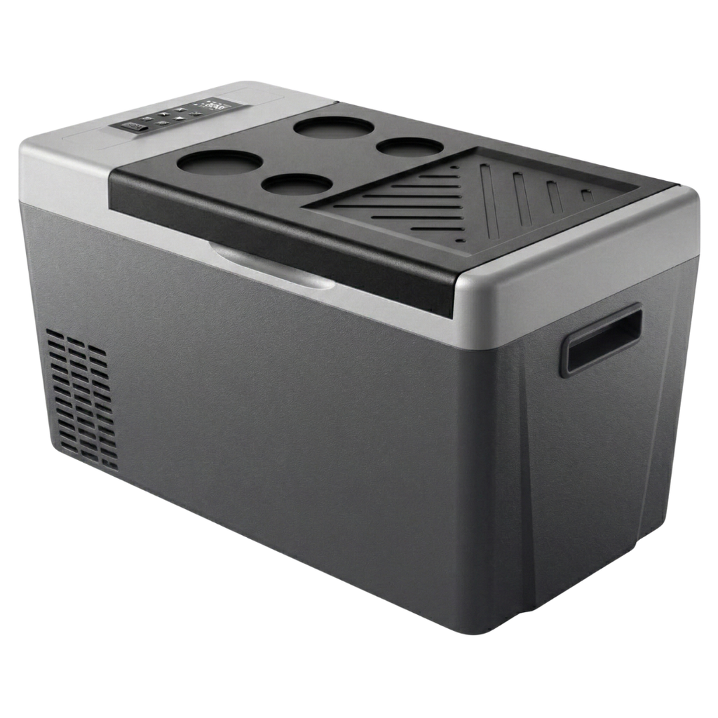 12/24V DC Car Fridge Freezer with AC Adapter 19QT–47QT Capacity
