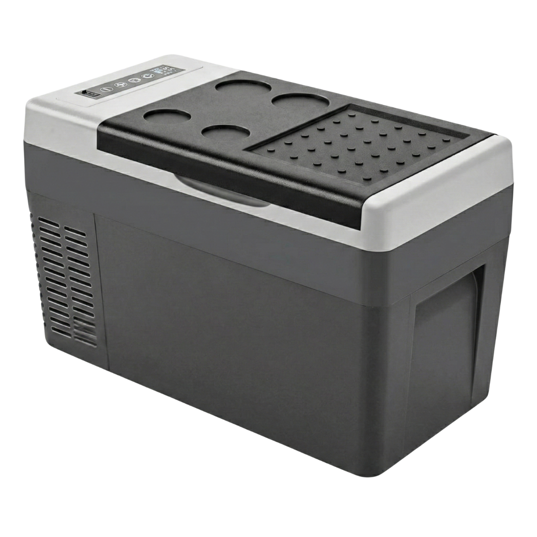 12/24V DC Car Fridge Freezer with AC Adapter 19QT–47QT Capacity