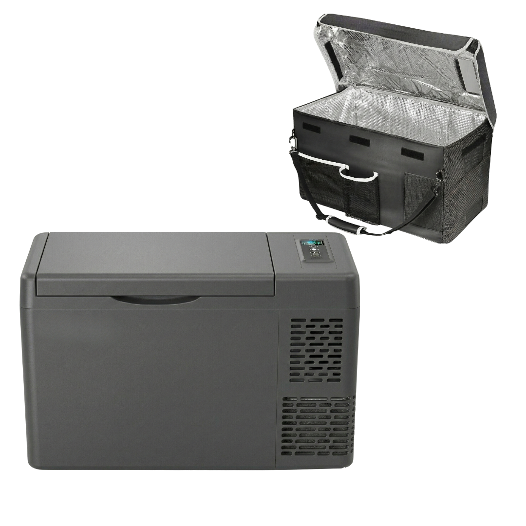12/24V DC Car Refrigerator 23/30QT Portable Compressor Freezer Cooler