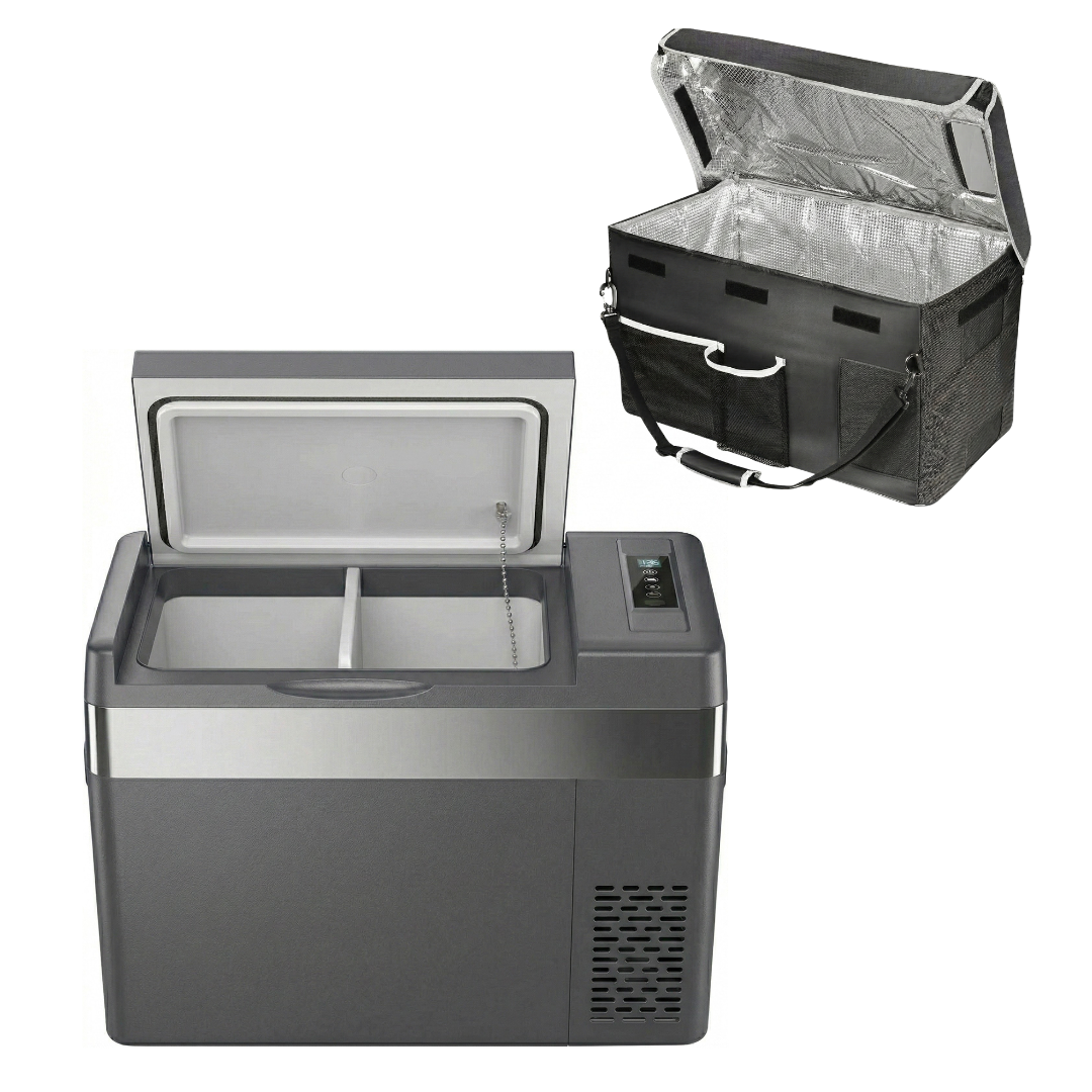12/24V DC Car Refrigerator 23/30QT Portable Compressor Freezer Cooler