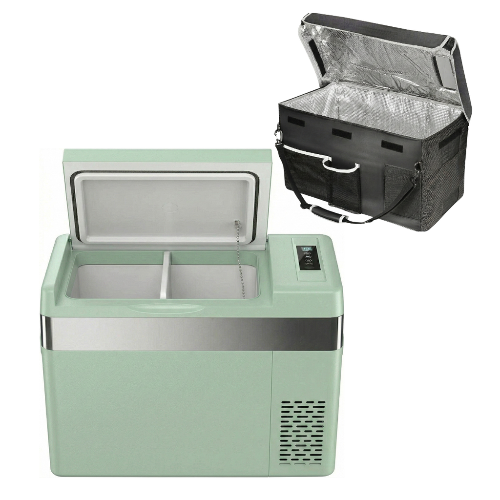 12/24V DC Car Refrigerator 23/30QT Portable Compressor Freezer Cooler