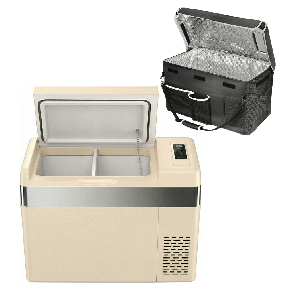12/24V DC Car Refrigerator 23/30QT Portable Compressor Freezer Cooler