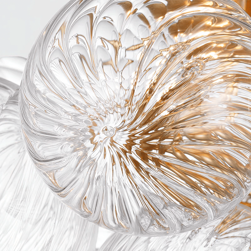 Orb Cluster Ceiling Light with Sculptural Frame