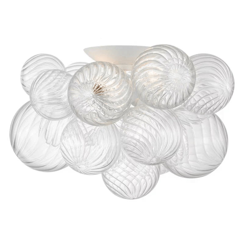 Orb Cluster Ceiling Light with Sculptural Frame