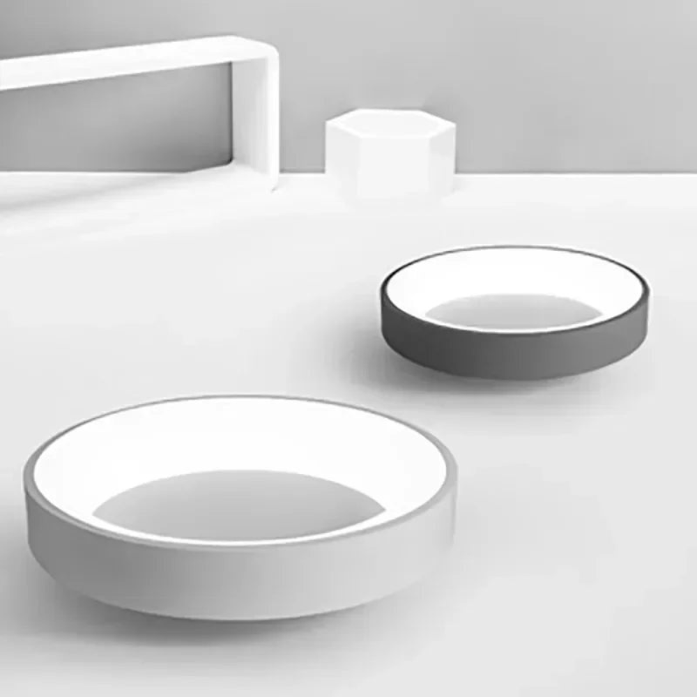 Round LED Ceiling Light Flush Mount Lighting for Home Interiors