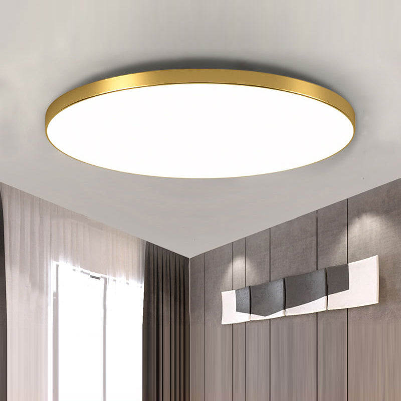 Modern Round Ceiling Light Integrated LED Flush Mount