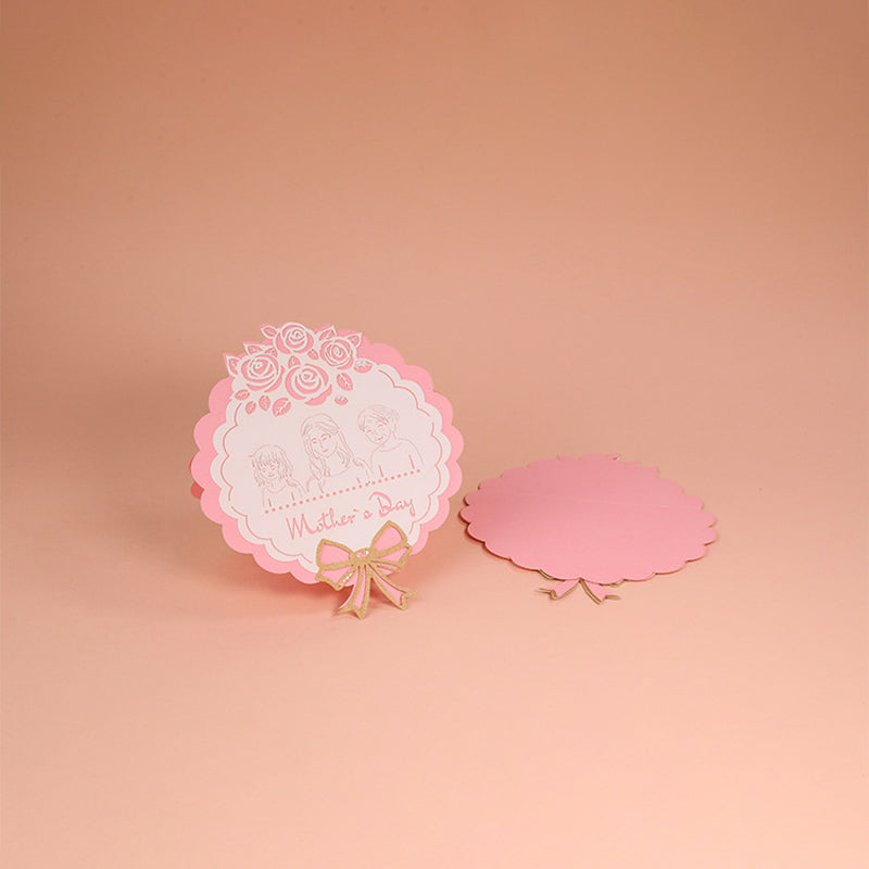 3D Floral Pop-Up Greeting Card – Mother's Day Gift