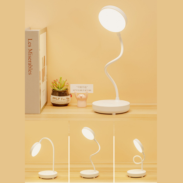 Adjustable LED Desk Lamp Touch Control & Flexible Neck