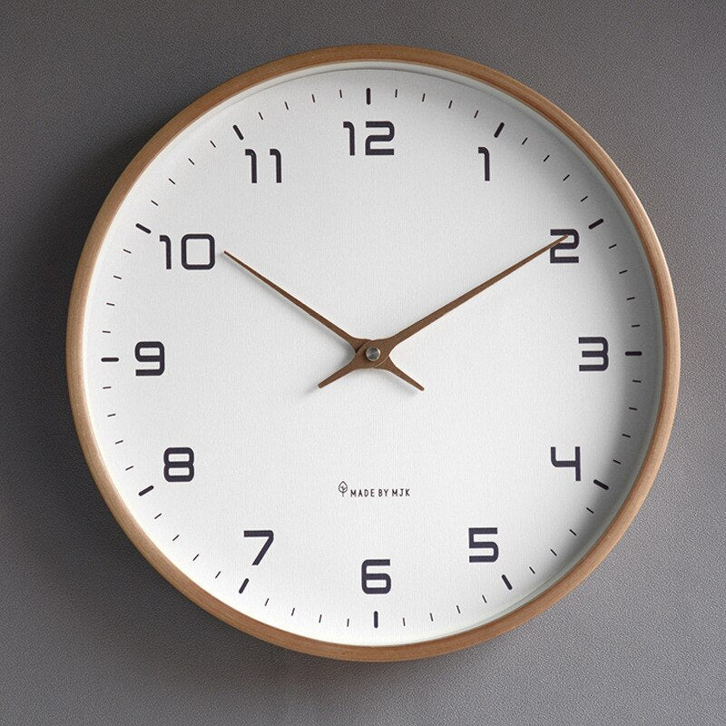 Nordic Style Wall Clock Minimalist Home Timepiece