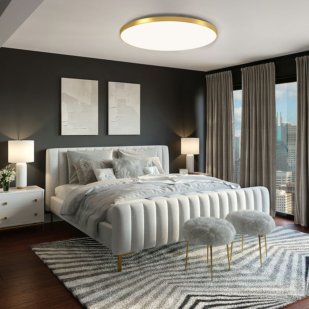 Modern Round Ceiling Light Integrated LED Flush Mount