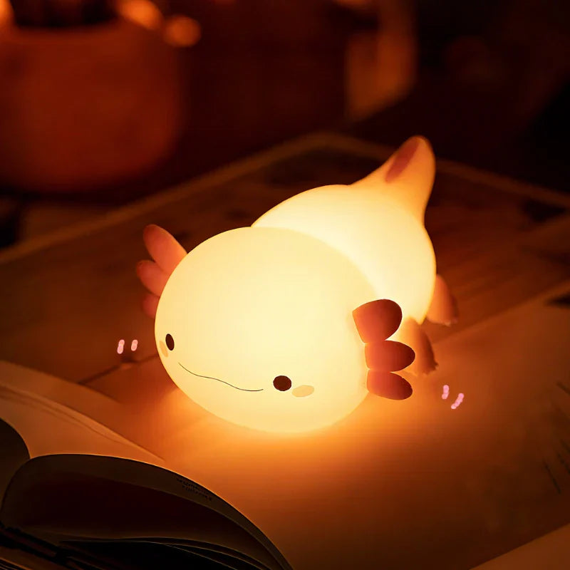 Touch Control Character Table Lamp Rechargeable Bedside Light
