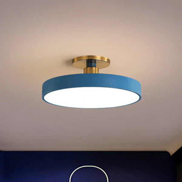 Round LED Ceiling Light Modern Nordic Minimalist Design