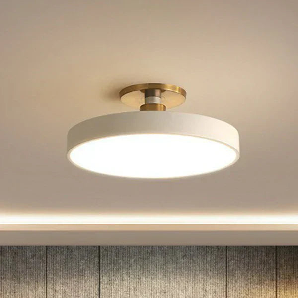 Round LED Ceiling Light Modern Nordic Minimalist Design