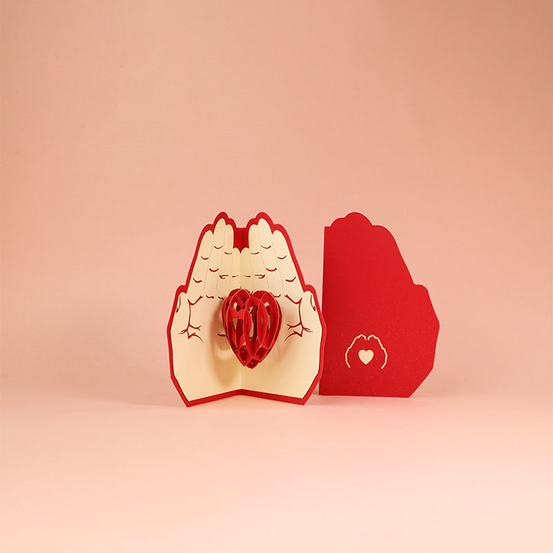 3D Floral Pop-Up Greeting Card – Mother's Day Gift