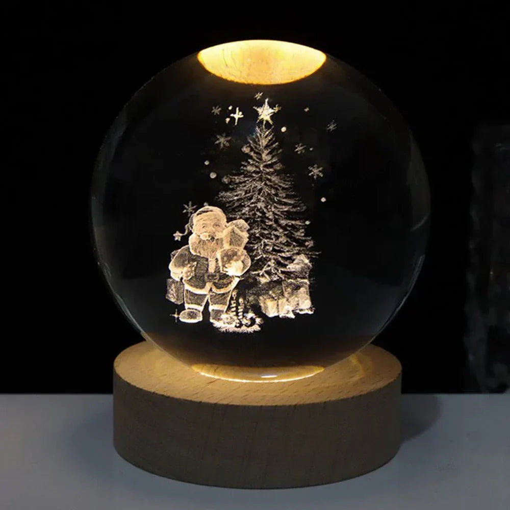 Glowing 3D Planet Light Ambient Space Night Lamp