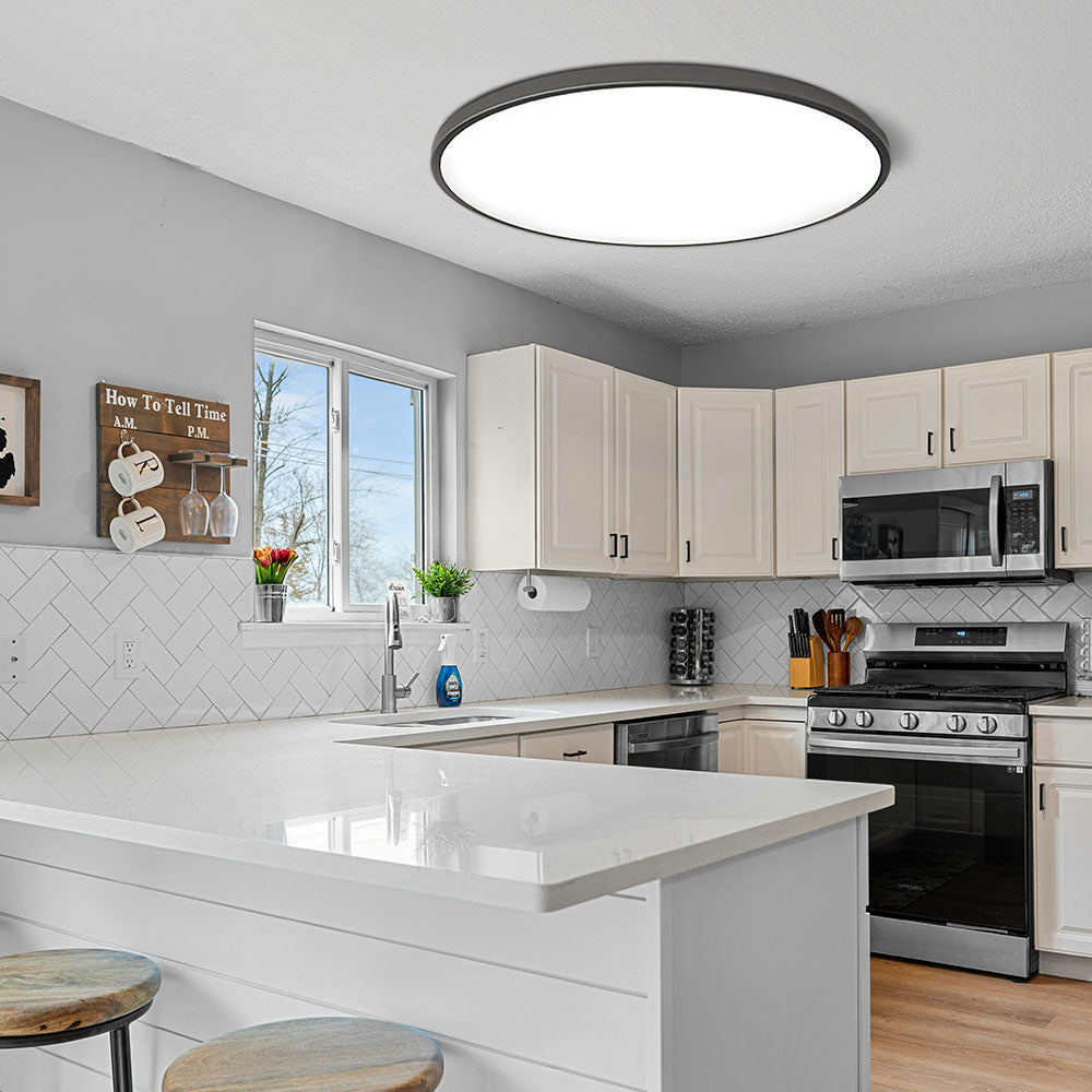 Modern Round Ceiling Light Integrated LED Flush Mount