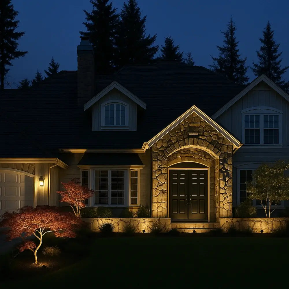 Adjustable Solar Outdoor Spotlight Multi-Colour Garden Light
