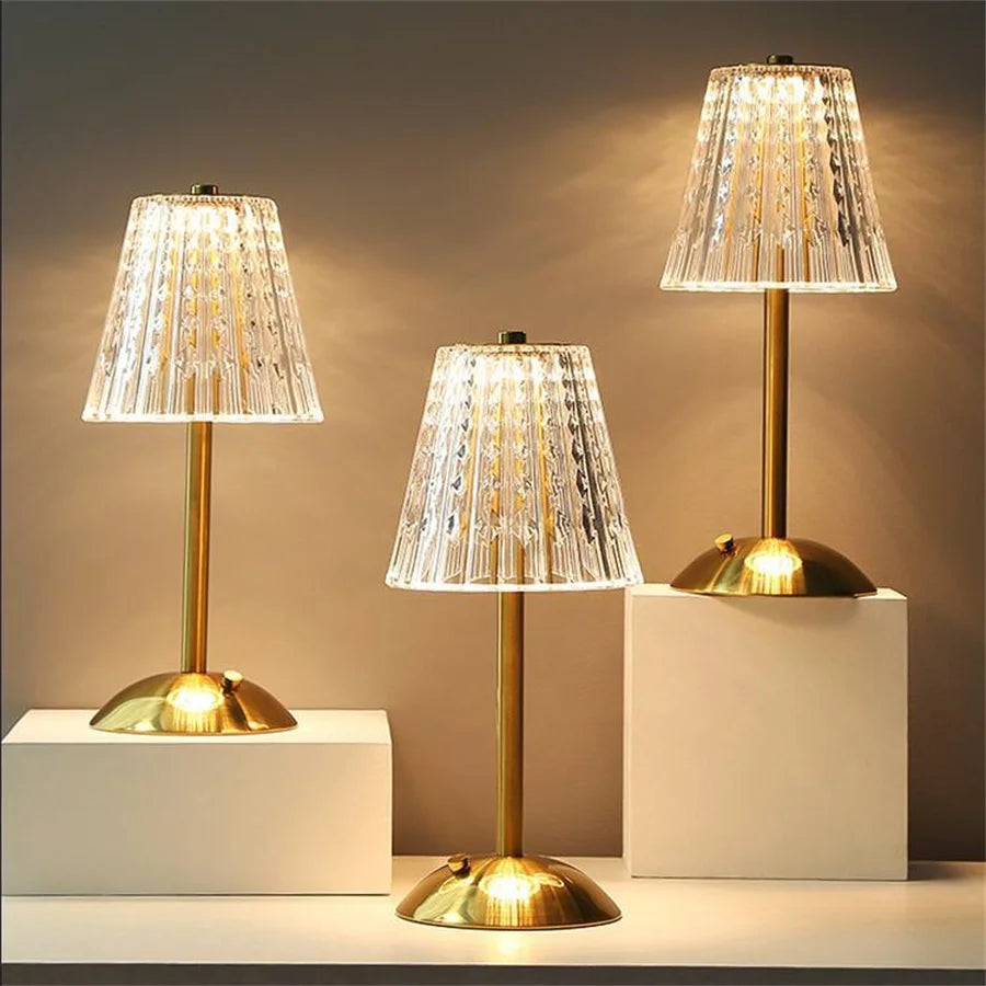 Rechargeable Tri-Colour Table Lamp Ambient Light