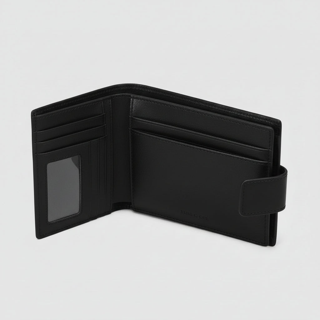 Slim Security Wallet RFID Protected Compact Card Holder