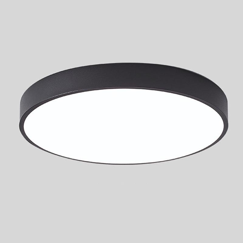 Round Flush Ceiling Light Adjustable LED Lighting for Rooms