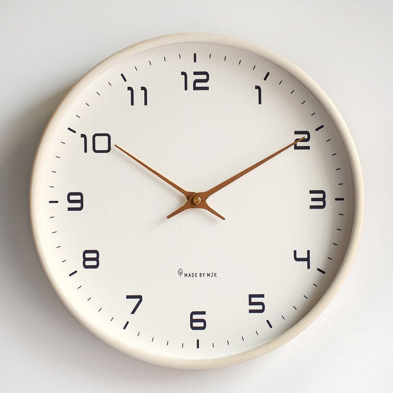 Nordic Style Wall Clock Minimalist Home Timepiece