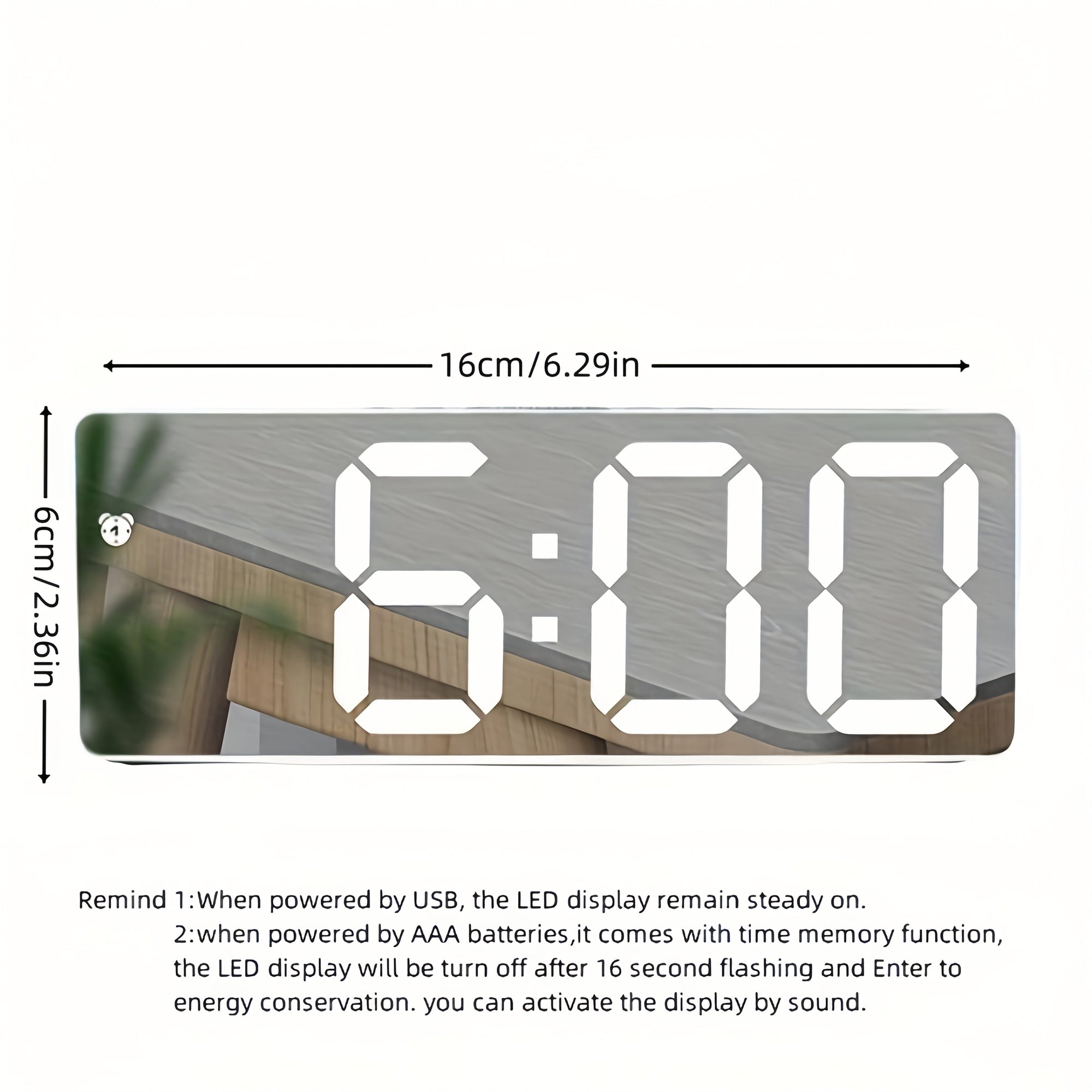 Sunrise Light Alarm Clock with Snooze Function
