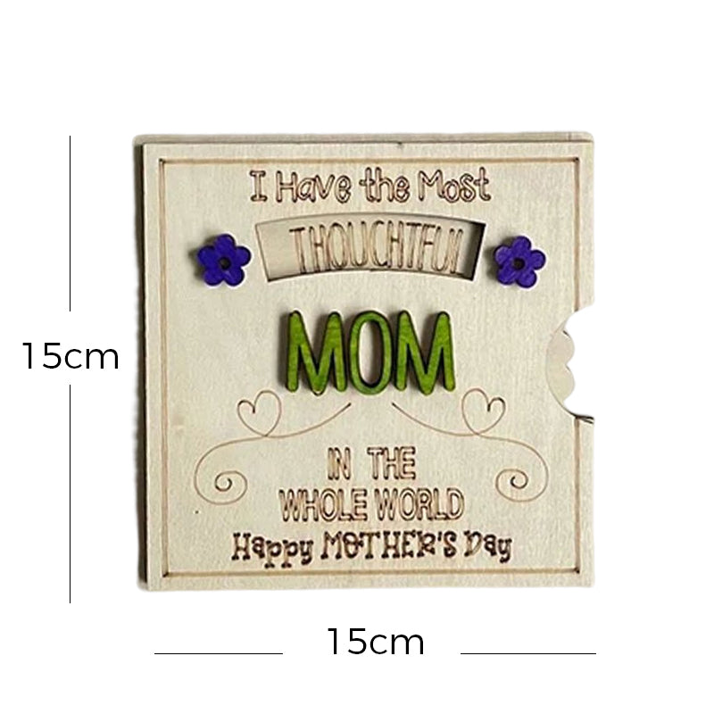 Interactive Rotating Greeting Card – Mother's Day Gift for Mum & Grandma