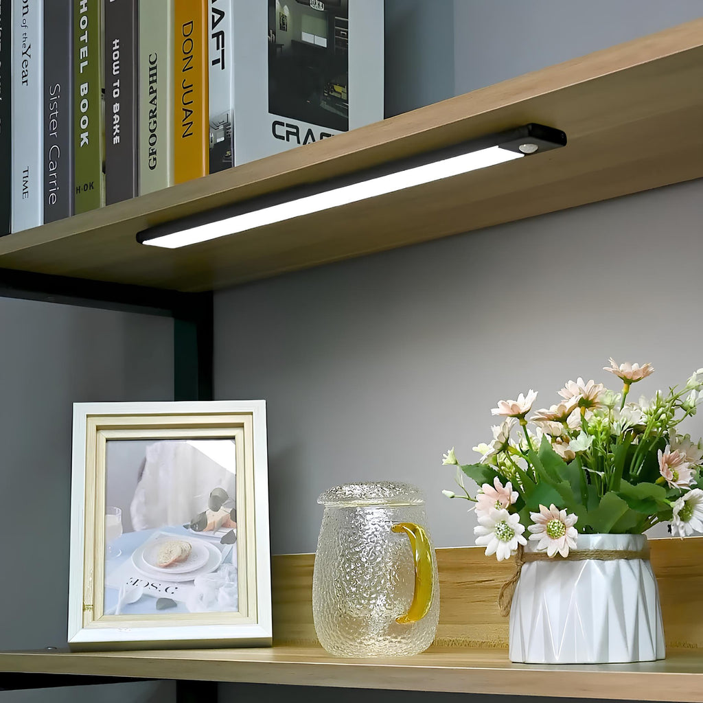 USB Rechargeable Motion-Activated Light Bar for Indoor Spaces
