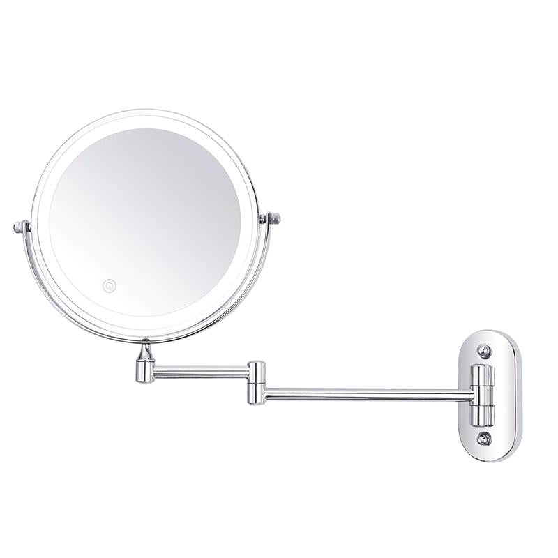 Rechargeable LED Vanity Mirror with Adjustable Light