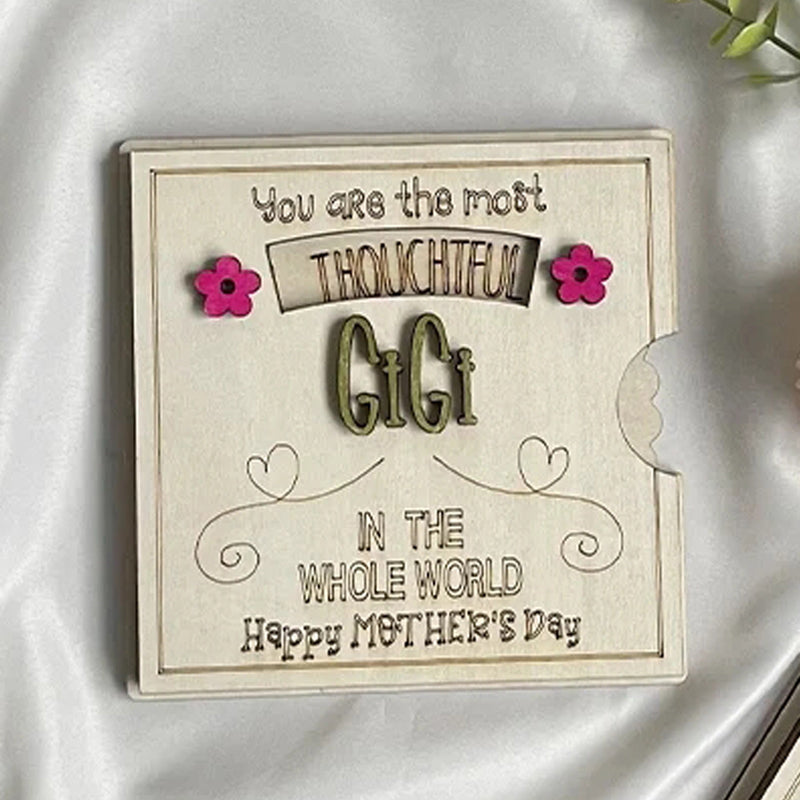 Interactive Rotating Greeting Card – Mother's Day Gift for Mum & Grandma