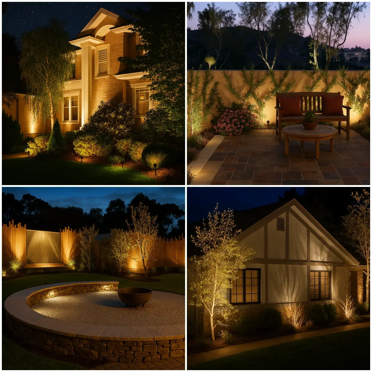 Adjustable Solar Outdoor Spotlight Multi-Colour Garden Light