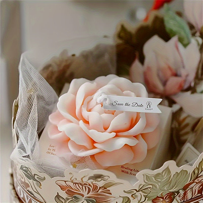 Mother's Day Floral Scented Decorative Candle Gift