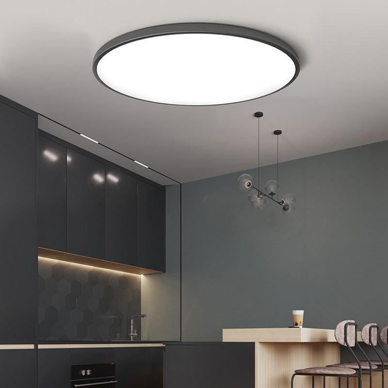 Modern Round Ceiling Light Moisture-Resistant Indoor Lighting