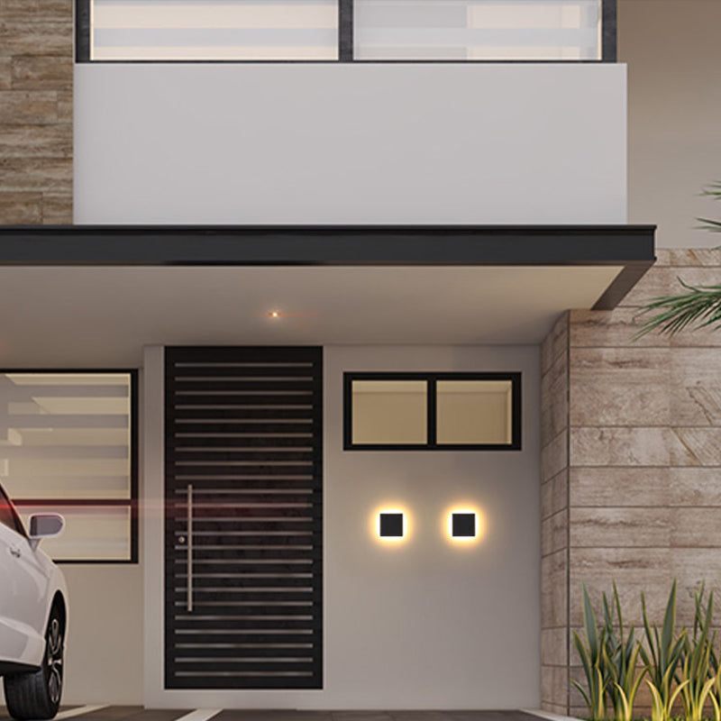 Outdoor LED Wall Light Compact Up And Down Exterior Lighting