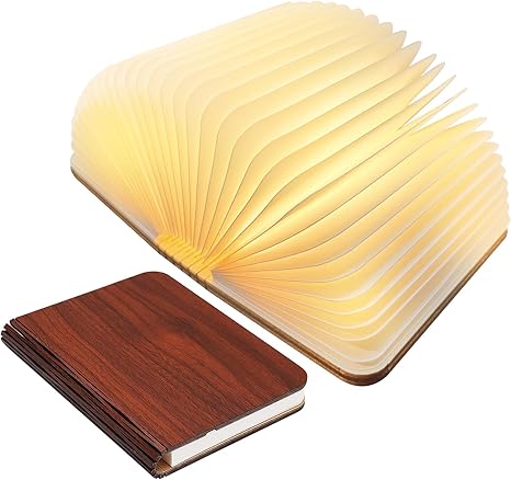 Decorative Book-Shaped LED Table Lamp with Touch Control