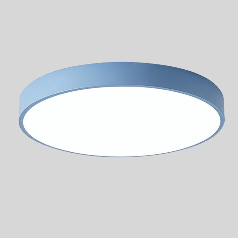 Round Flush Ceiling Light Adjustable LED Lighting for Rooms