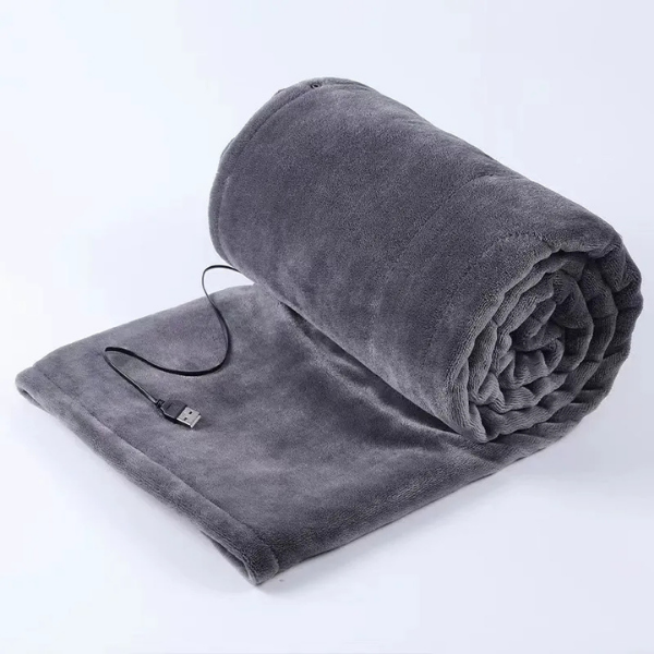 Portable Cordless Heated Blanket USB Powered Comfort Anywhere