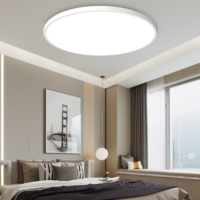 Modern Round Ceiling Light Moisture-Resistant Indoor Lighting