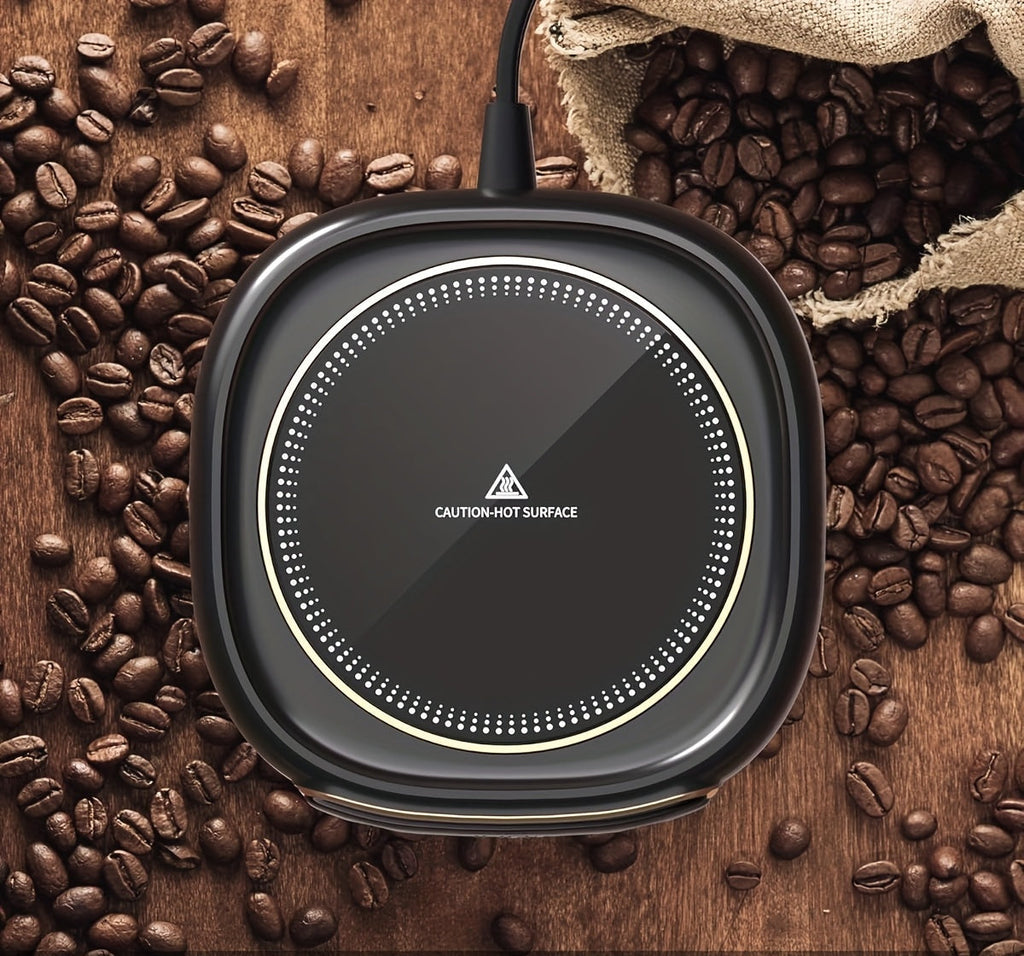 USB Smart Mug Warmer Adjustable Temperature Desk Heater