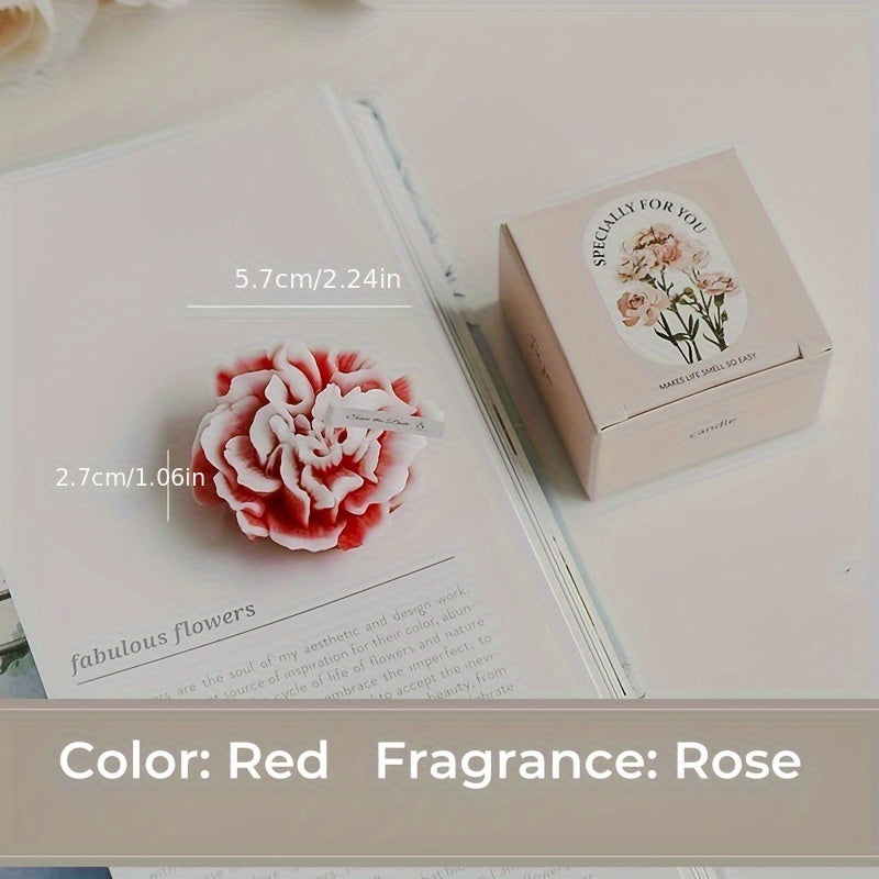 Mother's Day Floral Scented Decorative Candle Gift