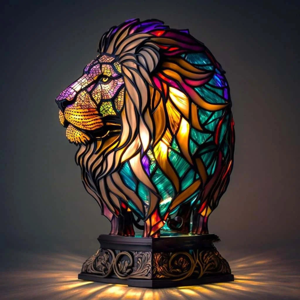 Colourful Animal Figure Design Decorative Table Light