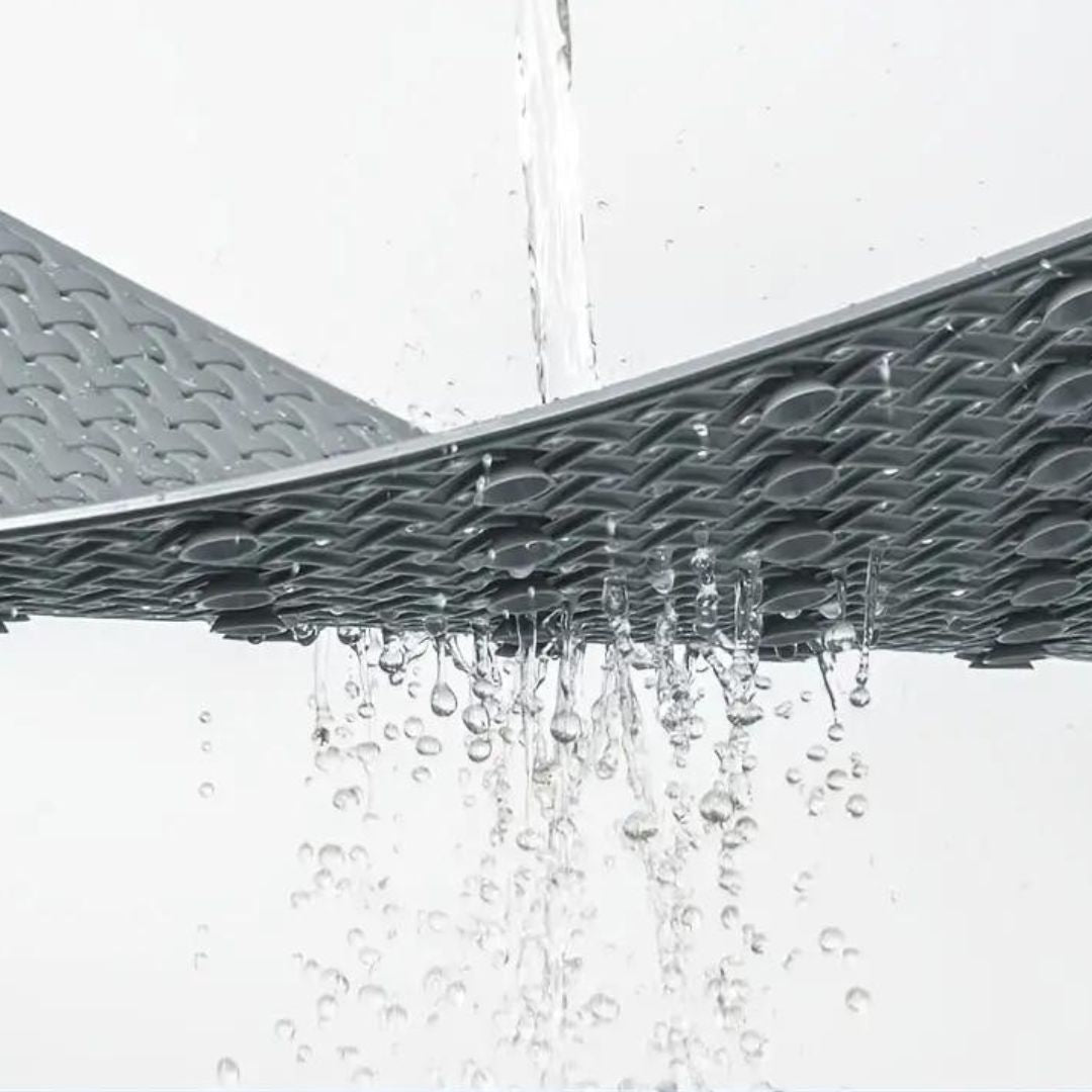 Bathroom Shower Mat Non-Slip Bath Mat with Strong Suction Cups