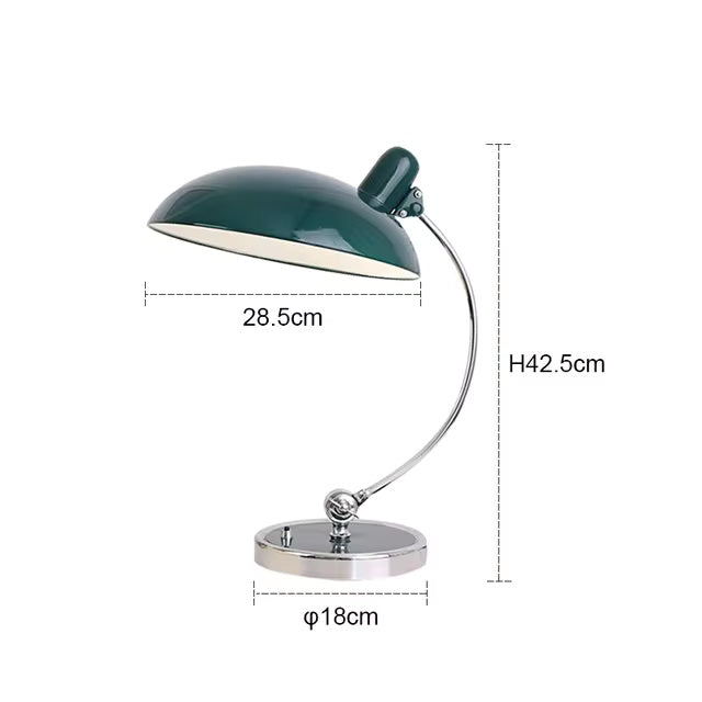 Bauhaus Style Scandinavian Arc Table Lamp Desk Light