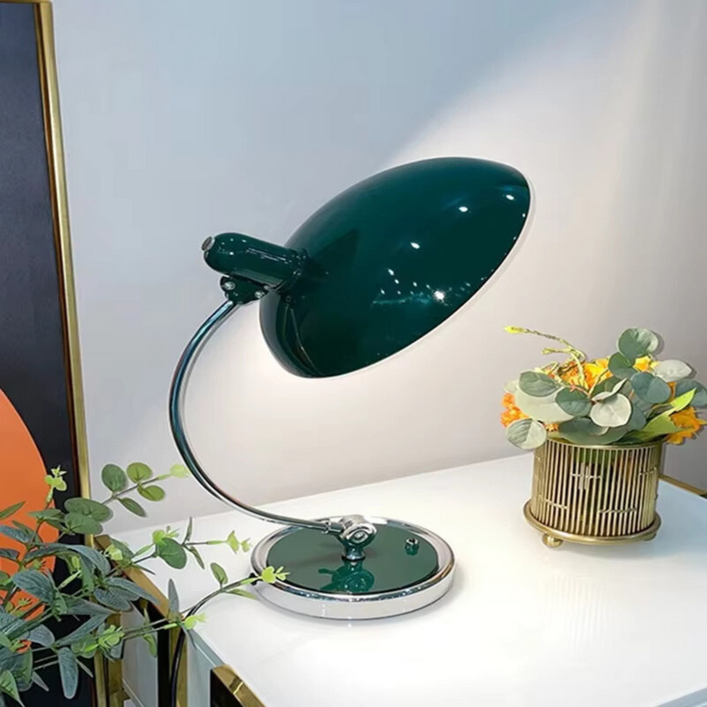 Bauhaus Style Scandinavian Arc Table Lamp Desk Light