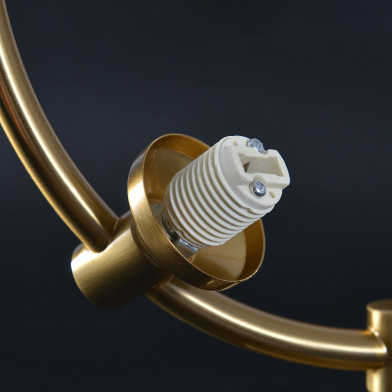 Scandinavian Globe Ceiling Light Semi-Flush